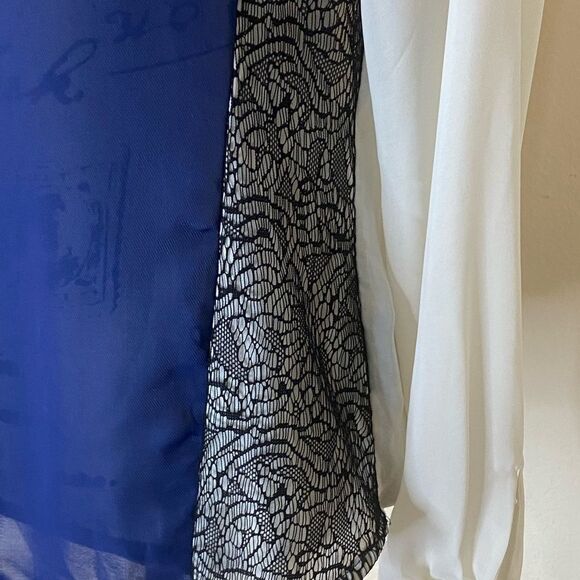 Worthington Long Sleeve Blouse - Picture 4 of 9